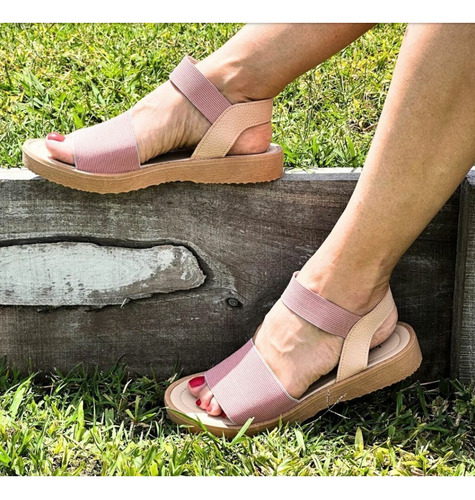 Sandalias Mujer Ojotas Zapatos Bajas Super Cómodas Elegante