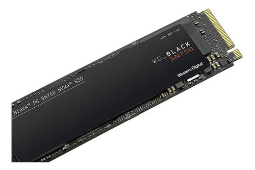 Disco Duro Ssd 500gb M2 Wd Black Sn750 Nvme Gen3 3d Nand