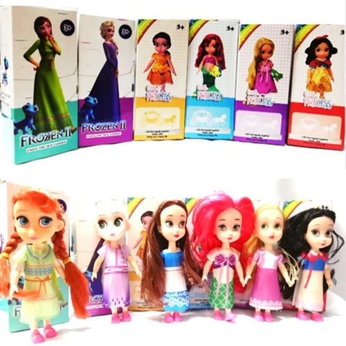 Muñecas Princesas Mini Coleccionable Juegos 