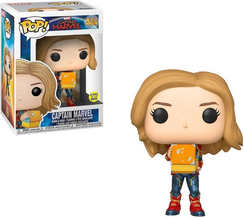 Funko Pop Marvel: Captain Marvel - Captain Marvel Glow #444