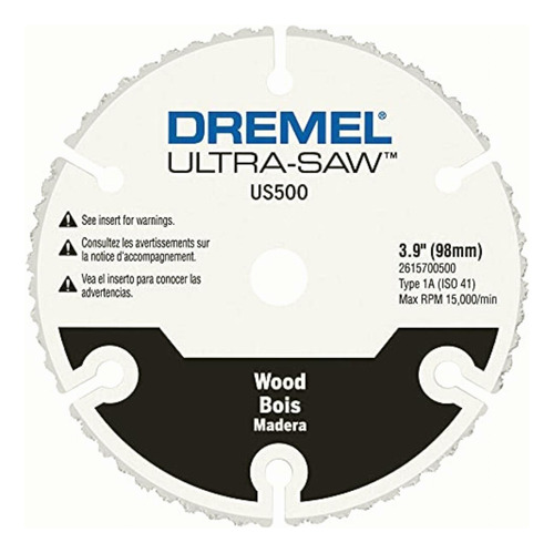 Dremel Us500-01 Ultra-saw Rueda De Corte De Madera De
