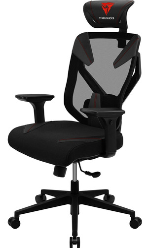 Cadeira Ergonomica Yama3 Preta/vermelha Thunderx3