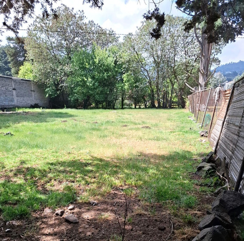 Amplio Terreno En Venta De 1,000 M2, Con Escrituras, En San Miguel Ajusco, Tlalpan