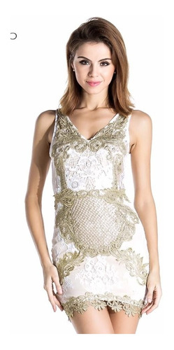 Vestido De Encaje Importado