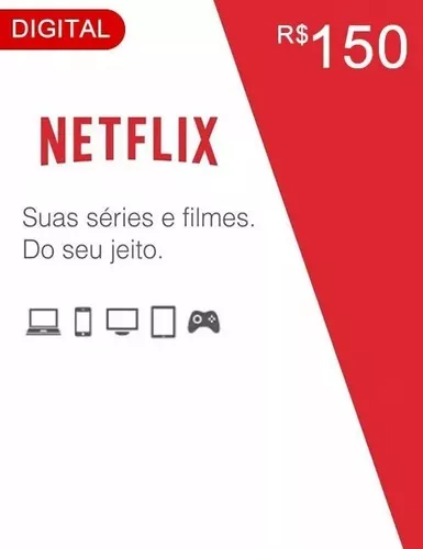 Netflix agora permite pagar assinatura através de cartão pré-pago