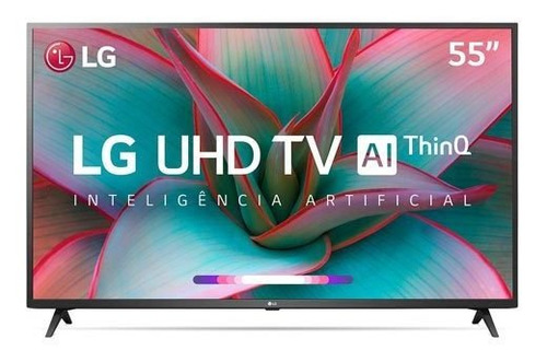 Smart Tv 4k LG Led 55 Controle Smart E Wi-fi - 55un7310psc