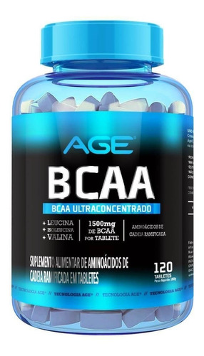 Bcaa Age 120 Tabletes - 1500mg Age