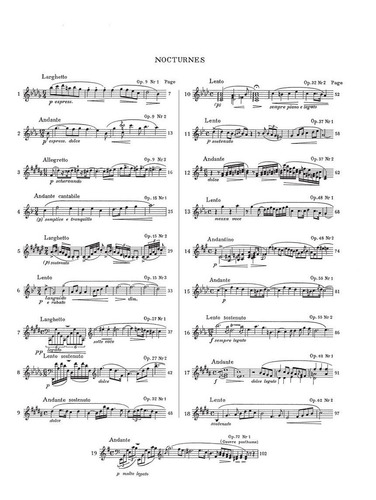 Chopin Complete Works: Nocturnes Vii / Nocturnos Para Piano 