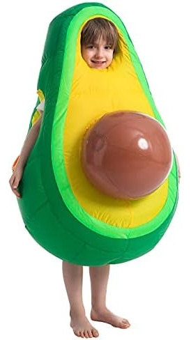 Aguacate Hinchable Con, Modelo Niño, Unisex, De Spooktacular