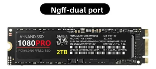 Ssd M.2 Ngff Pcie 4.0 2tb, Armazenamento Ultrarrápido