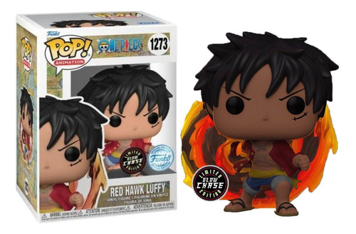 Funko Pop - One Piece Red Hawk Luffy (1273) Special - Chase