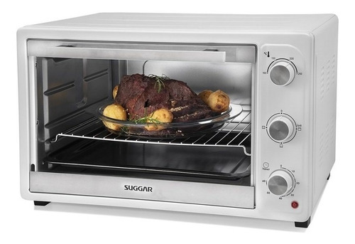 Forno de bancada elétrico Suggar FE501 50L branco 127V