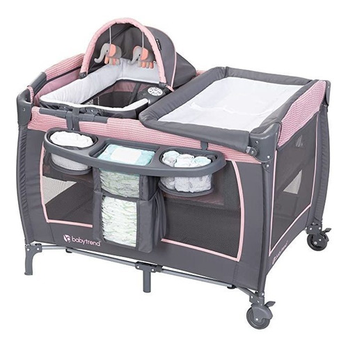 Baby Trend Lil&#39; Snooze Deluxe Iii, Acogedor Rosa