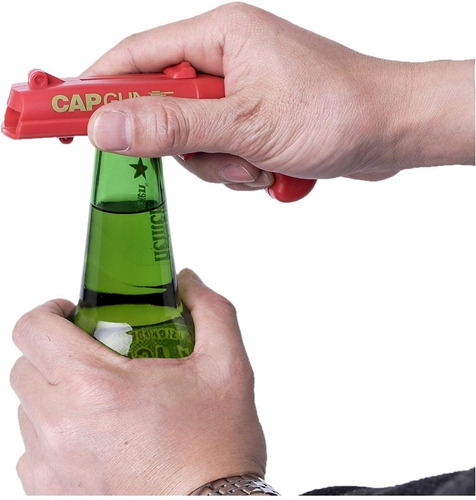 Divertido Destapador De Botellas Capgun Calidad Everest