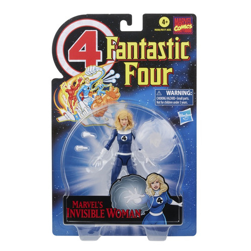 Muñeca Marvel Comics Fantastic Four Woman Invisible +3