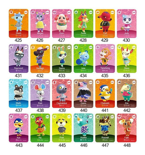 Animal Crossing Series 5 Nfc Card 24 Pzs Caja Cristal Lujo