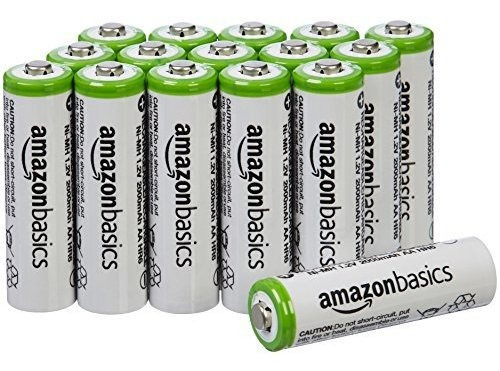 Baterías Recargables Aa De Amazonbasics (paquete De 16) - El