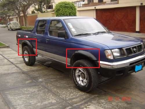 Nissan Frontier 97-   Fenders / Pasaruedas (unidad)