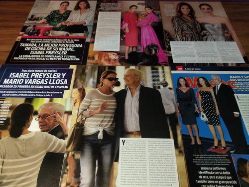 (ap039) Isabel Preysler * Recortes Revistas Clippings