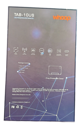 Tablet Whoop Tab-10us - 10.1 - 3gb Ram - 32gb Android 13