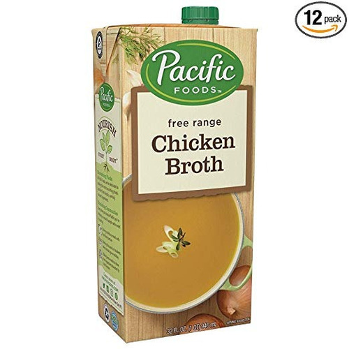 Los Alimentos Del Pacífico Libre De La Gama Caldo De Pollo, 