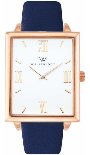 Mueca Naomi Reloj De Pulsera Para Mujer Rectangular Color