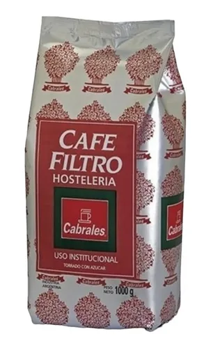 comprar Café Cabrales Hostelería Molido Torrado 1 Kg - 6 Unidades