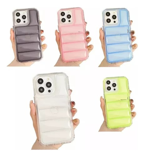  Funda Forro Estuche Anti Choque Reforzado 3d Para iPhone 