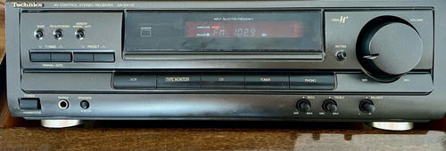 Sintoamplificador Technics Sa Ex 110 Watt Con Control Remoto (Usado)