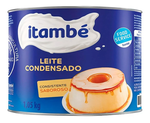 Caixa De Leite Condensado Itambé Lata 1,05kg - 12 Unidades