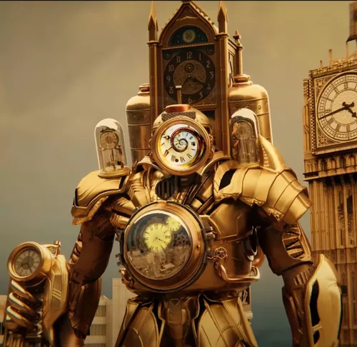 Titan Clockman Peluche Skibidi Toilet Exclusivo Multiverse