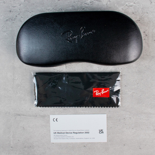 Lentes Ray Ban Rx7227 8313 Transparent Light Brown Oftalmico Color Transparent Light Brown 8313