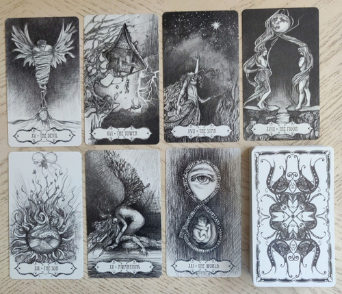 Tarô Do Abismo Tarot Of The Abyss Baralho De Oráculo