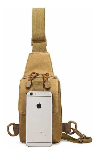 Imagen 1 de 10 de Tactica Mochila Pechera Cartera Billetera Bandolera Monedero