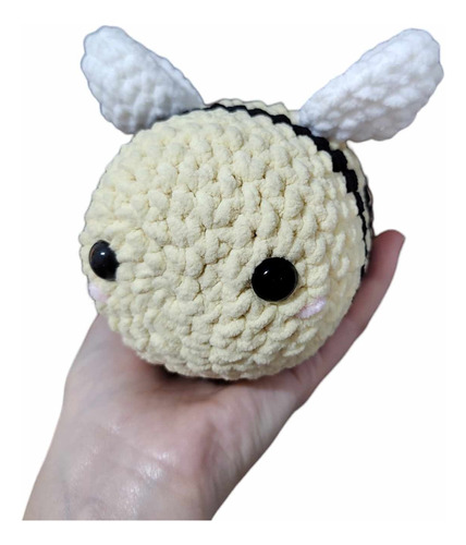 Abeja Mediana Amigurumi De Plush - Crochet