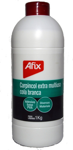Cola Vinilica Afix Extra Multiuso 12 X 1 Kg 