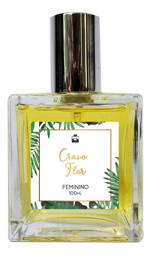 Perfume Feminino Natural Sexy Cravo Flor 50ml