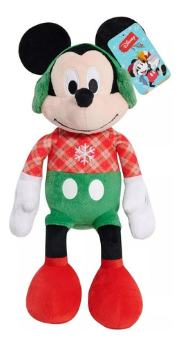 Peluche Mickey Mouse Grande Navidad Original