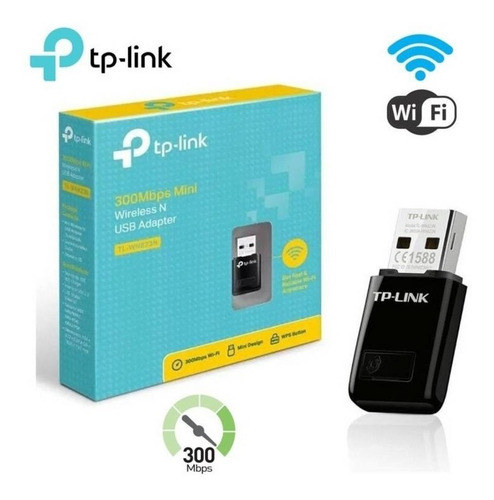  Adaptador Wifi Usb - Tp Link - Tl Wn823