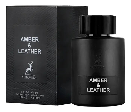 Perfume Maison Alhambra Amber & Leather 