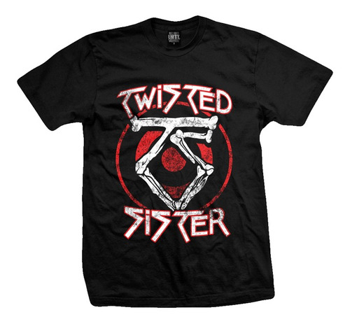 Remera Twisted Sister Excelente Calidad