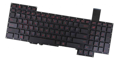Compatível Com Asus G751j G751jl G751jm G751jt Eua Inglês