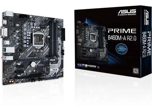 Tarjeta Madre Asus Prime B460m-a R2.0 1200 Ddr4 Micro Atx