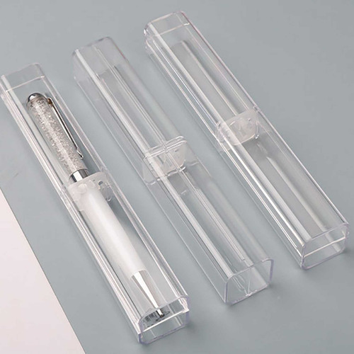 / Caja De Bolígrafos Transparente T Caja De Bolígrafos