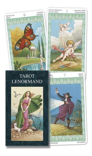 Libro: Tarot Lenormand (edición En Inglés Y Español)