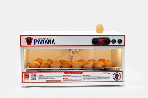 Chocadeira Automática 64 Ovos + Ovoscopia + Brinde