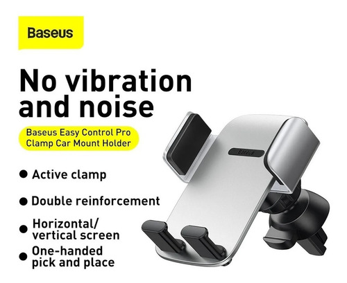 Soporte Para Celular Auto Universal Baseus Ventilacion Matad