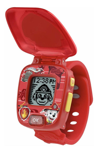 Vtech Paw Patrol Marshall Reloj De Aprendizaje, Color Rojo