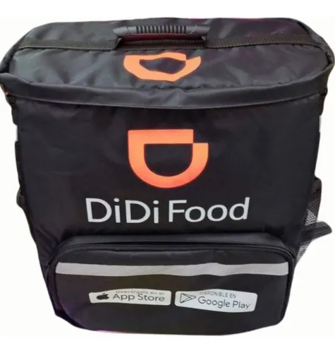 Mochila Didi Food Repartidor Comida Uber Termica Expandible