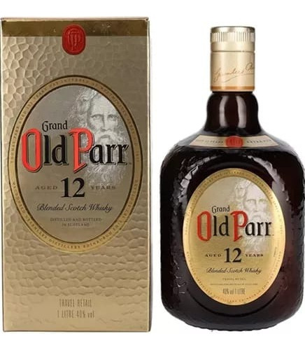 Whisky Old Parr 12 Años De 1 Litro
